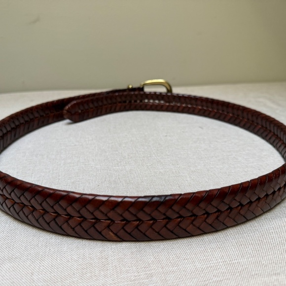 Men’s Braided Leather Coach Belt Size Large 36” - Picture 8 of 8